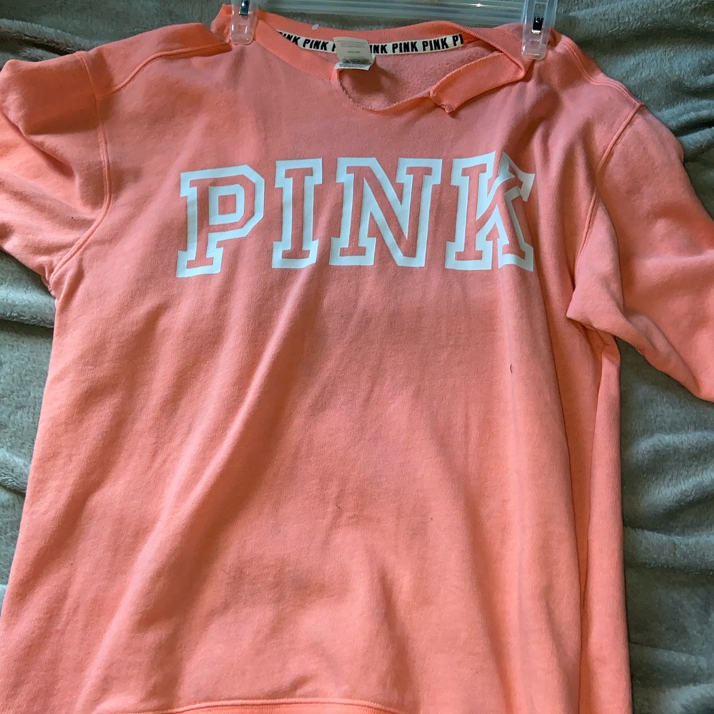 pink sweater